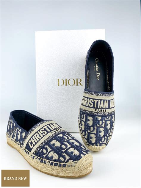 dior granville slide|dior deep blue embroidered.